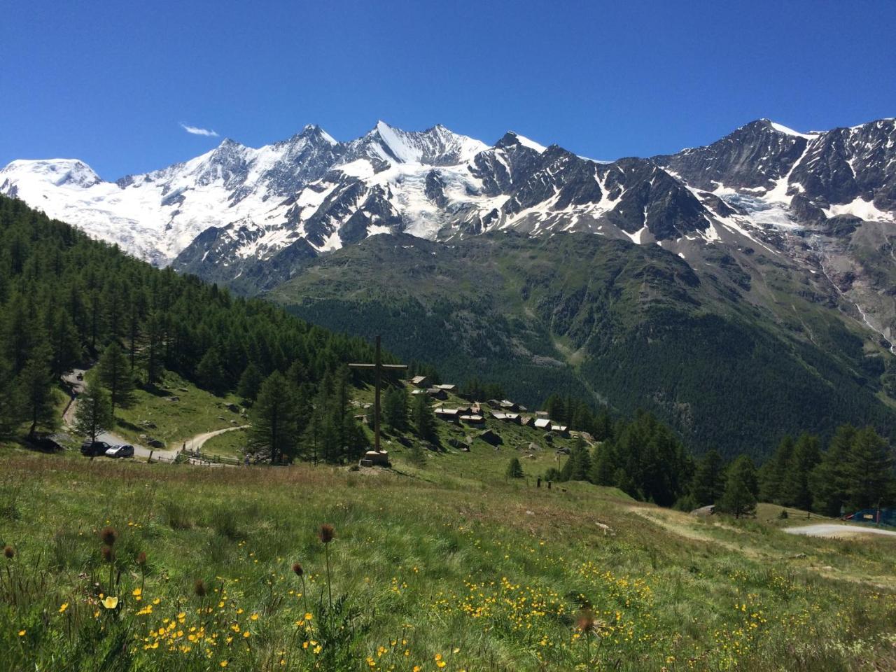 B&B Haus Granit Saas Grund Kültér fotó