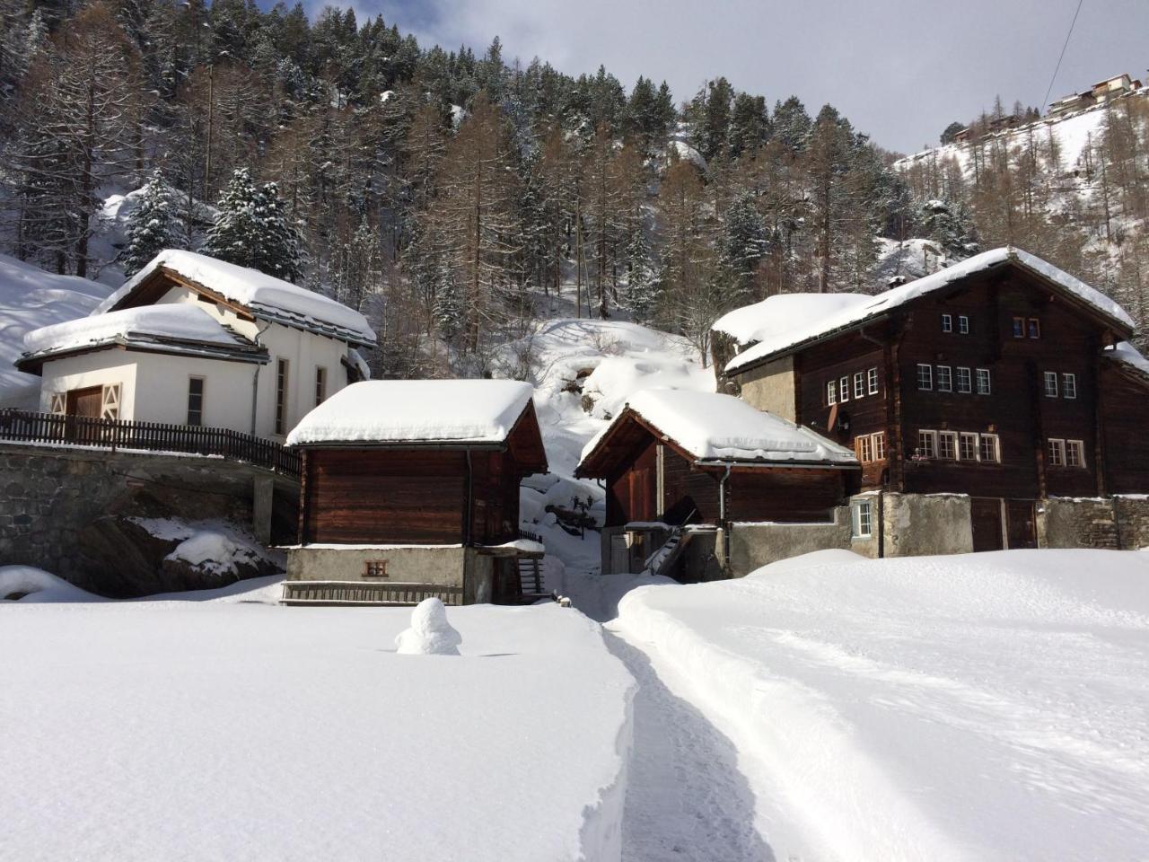 B&B Haus Granit Saas Grund Kültér fotó