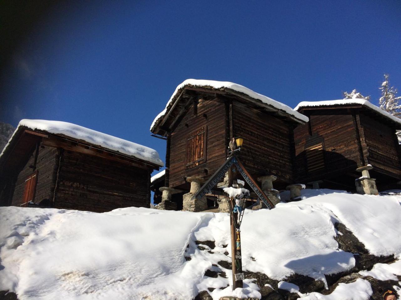 B&B Haus Granit Saas Grund Kültér fotó