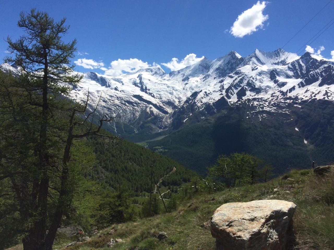 B&B Haus Granit Saas Grund Kültér fotó